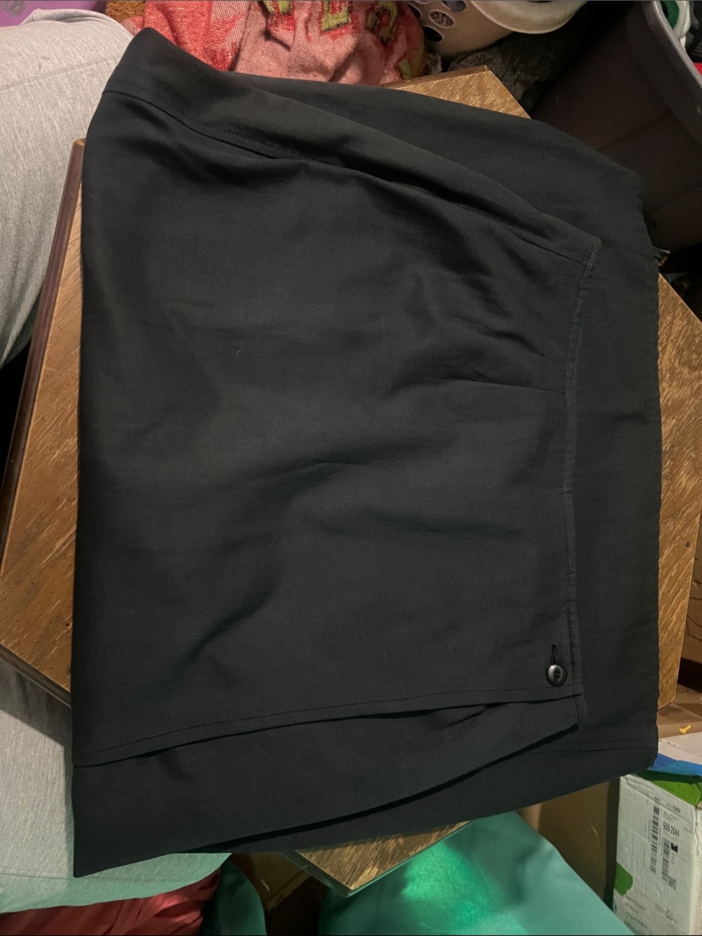 Eddie Bauer Black A-line Skirt